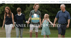 Desktop Screenshot of dannerfamilydentistry.com